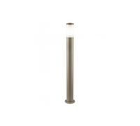 Palo Alto Moderno Panama Alluminio Tortora 1 Luce E27 350Cm