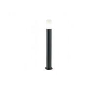 Palo Basso Da Esterno H70Cm Stem Alluminio E Materie Plastiche Grigio 1 Luce E27
