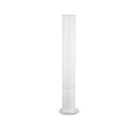 Palo Da Esterno Tondo Moderno Edo Alluminio-Materie Plastiche Bianco Gx53 [EEK: A++]