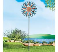 Palo Da Giardino Kinetic A Spirale In Rame Alto 4 Piedi