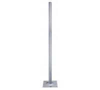 Palo da terrazzo, supporto dritto, antenna TechniSat zincata da 1 m