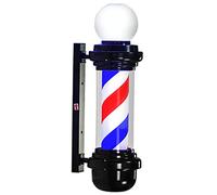 Palo Del Barbiere Barber Pole LED Light, Logo Per Parrucchiere All'aperto Logo Barber Shop, Strisce Illuminanti Rotanti, Lampada Da Parete, Impermeabile Risparmio Energetico, Montaggio A Parete