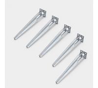 Palo Del Recinto Supporto Incastro Base Incastro 34Mm Set Di 5