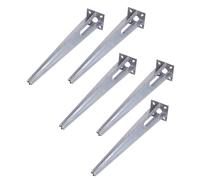 Palo Del Recinto Supporto Incastro Base Incastro 34Mm Set Di 5