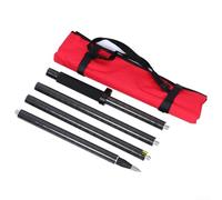 Palo dell'indagine di GPS della fibra del carbonio di 2M, Palo universale di GPS del diametro di 32mm compatibile con tutte le interfacce di GPS