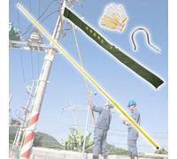 Palo di misurazione isolato per lavori di utilità, asta di misurazione verticale extra lunga, dispositivo di misurazione multiuso