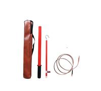 Palo di scarico ad alta tensione, asta telescopica isolante per elettricisti, 10kV 110-220KV, ideale per fabbriche e sottostazioni,