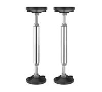 Palo Di Sostegno Regolabile 2 pezzi di supporto telescopico in acciaio inox, for mobile, staffa for lavello ad alta durezza, portata 300 kg