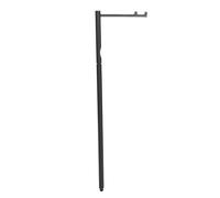 Palo di Supporto per Lampada in Alluminio Supporto per Lanterna da Campeggio Pieghevole Altezza Regolabile, Lampione da Esterno Portatile Leggero e Impermeabile