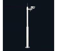 Palo di Supporto Universale per Telecamera di Sicurezza CCTV da Esterno, Resistente alle intemperie, Staffa di Estensione in Metallo per la sorveglianza, Perfetto per Il monitoraggio della s