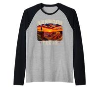 Palo Duro Canyon, Texas Maglia con Maniche Raglan