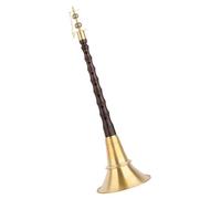 Palo in Ebano con Cerchio in Rame per Una Melodia Irregolare Suona Strumenti A Fiato Popolari Cinesi Suona per Principianti (Color : 28.2cm)