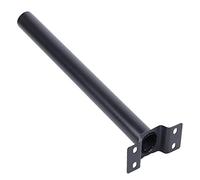 Palo Luminoso da Parete per Esterni in Ferro da 50 Cm per Staffa di Supporto per Lampione Stradale Solare