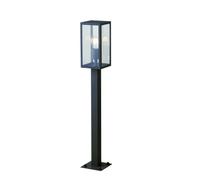 PALO MIRAGE ANTRACITE 1 LUCE ATTACCO E27 IP44 13X13X86CM IN METALLO E VETRO