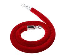 Palo per candeliere barriera in corda con linea di coda in velluto con ganci