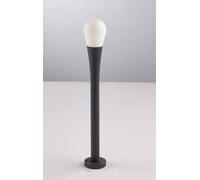 PALO PER ESTERNO DROP ANTRACITE 1 LUCE ATTACCO G9 IP65 5X74CM