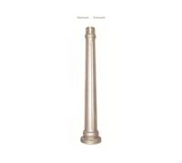 Palo sotto ricambio lampione in pressofusione di alluminio H 65 cm D.11,5 Made