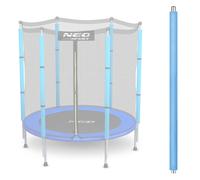 Palo superiore per trampolino con rete da esterno blu da 4,5 piedi Neo-Sport