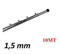 PALO TELESCOPICO 2X5 RINFORZATO 1,5MM METRI ZINCATO A FUOCO