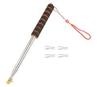 Palo telescopico alto tre metri pratico e regolabile per bandiere e striscioni