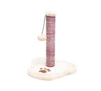 Palo Tiragraffi per Gatti Albero Gioco Gatti con Pallina 39 cm Colore Beige