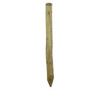Palo tondo a punta legno di pino impregnato Ø 6x250 cm paletto recinto giardino