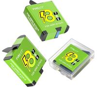 Palogreen 3 Batterie Hero 8/7/6/5 da 1800mAh per Hero 8/7/6/5 Black - 3,85 V/Li-Ion compatibili con 8 7 6 5 Black, AHDBT801, AHDBT-701, AHDBT-501, AABAT-001