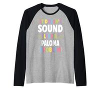 Paloma Personalized Women's Gift Custom Paloma Maglia con Maniche Raglan