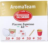 palombini l'aromateam kit caffè espresso gr.600 - Scegli Quantità