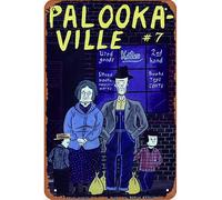 Palookaville # 7 Comics Placca Poster Metallo Metallo Targa 20,3 x 30,5 cm Vintage Retro Decorazione da Parete