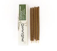 PALOSANTO - Incenso Bastoncini Naturali Palo Santo e Salvia Bianca - 5 Stick XL - Bastoncini Incenso Realizzati a Mano in Perù - Ripristina Equilibrio Energetico e Purifica gli Ambienti