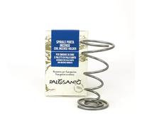 PALOSANTO - Porta Incenso per Smudge e Legnetti di Palo Santo - Spirale in Acciaio Realizzata a Mano - Made in Italy