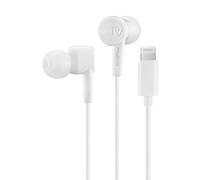 PALOVUE Cuffie Lightning Auricolari In Ear Compatibili per iPhone 12 11 Pro Max iPhone X XS Max XR iPhone 8 Plus iPhone 7 Plus MFi certificato con controller microfono SweetFlow Bianco