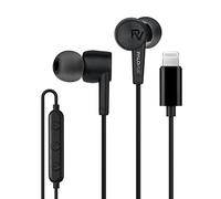 PALOVUE Cuffie Lightning Auricolari In Ear Compatibili per iPhone 14 13 12 11 Pro Max iPhone X XS Max XR iPhone 8 Plus iPhone 7 Plus MFi certificato con controller microfono SweetFlow Nero