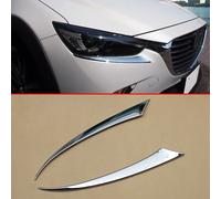 Palpebra cromata per Mazda CX3 2016-2021 2022 2023 2024 CX-3 DK accessori per lo stampaggio finiture per fari