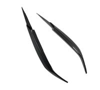 Palpebre Anteriori Evil Eyebrow In ABS Nero Lucido Per E71 E72 X6 30d 35d 35i 40d M50i M50d X6M 2008-2014 Adesivi Modanature MASHRGX(Carbon Look)