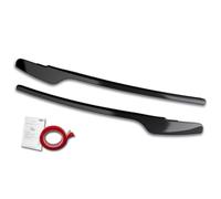 Palpebre fari compatibile con Audi A4 (B8) Berlina/Avant Facelift 2011-2015 (ABS Nero Lucido)