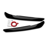 Palpebre fari compatibile con Audi Q3 (F3) incl. Sportback 2019- (ABS Nero Lucido)