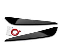 Palpebre fari compatibile con BMW Serie 1 (F40) 2019- (ABS Nero Lucido)