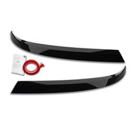 Palpebre fari compatibile con Volkswagen Transporter T6.1 2021- (ABS Nero Lucido)