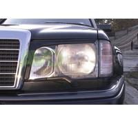 Palpebre faro per MB E-class W124 1984-1997 ABS Gloss v2