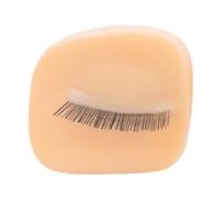 Palpebre in silicone per pratica di estensione delle ciglia, strumento di allenamento per parrucchiere domestico, salone di ciglia, pratica di trucco, morbido al tatto, palpebre sostituite, occhio