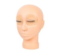 Palpebre per pratica di estensione delle ciglia, strumento di allenamento in silicone per parrucchiere domestico salone di ciglia pratica trucco morbido al tatto palpebre sostituite - modello occhio