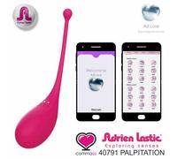 PALPITATION VIBRATORE VAGINALE OVULO IN SILICONE MORBIDO CON BATTERIA INTEGRATA