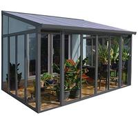Palram Veranda San Remo - Giardino d'inverno, Grigio, 295 x 425 x 310 cm
