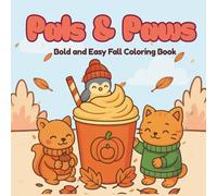 Pals & Paws Bold and Easy Fall Coloring Book