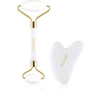 PALSAR7 Massage Roller and Guasha White Jade rullo per massaggi per il viso e attrezzi per i massaggi