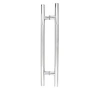 PALSINBY Maniglie per porte scorrevoli, Maniglia for porta scorrevole push-pull in acciaio inox for interni ed esterni, confezione da 2