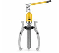 Palsmoother Estrattore Idraulico Cuscinetti Estrattore per Ingranaggi Rimozione Pulegge Flange Set Strumenti Completo Struttura Rigida Acciaio al Carbonio Manico, 10T-50mm, Scatola Di Carta