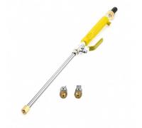 Palsmoother Idropulitrice Ad Alta Pressione Pistola Lavaggio Auto Ugello Multifunzione Regolabile Tubo in Alluminio Parti in Ottone Flusso Focalizzato E, Yellow
